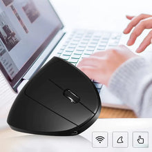 Load image into Gallery viewer, Vertical Ergonomic Mouse |  Wireless Rechargeable Gaming Mouse 2400 DPI USB Optical 5D Mouse