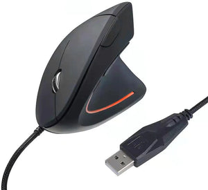 Vertical Ergonomic Mouse |  Wireless Rechargeable Gaming Mouse 2400 DPI USB Optical 5D Mouse