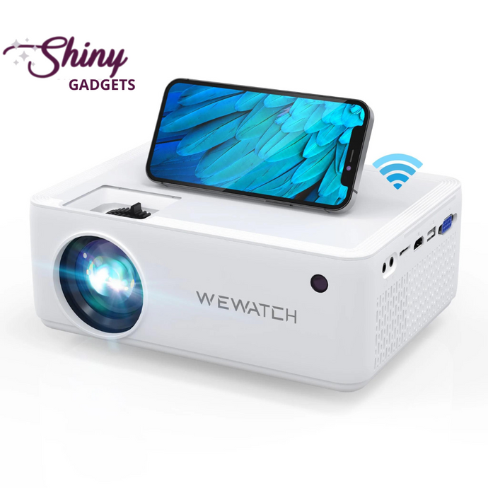 Portable Mini Projector  | 8500Lumens LED Portable Projector Native 1280*720 HD 1080P  | Smartphone connection