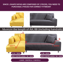 Load image into Gallery viewer, Shiny Gadgets  | Plain Coloured Universal ofa &amp; Cushion Slipcovers