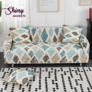 Stylish Patterned Sofa & Cushion Slipcovers