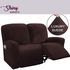 Shiny Gadgets | Stretch Velvet Recliner Sofa Slipcovers