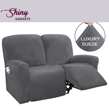 Load image into Gallery viewer, Shiny Gadgets | Stretch Velvet Recliner Sofa Slipcovers