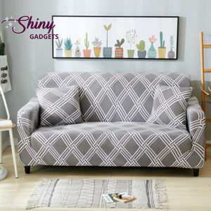 Stylish Patterned Sofa & Cushion Slipcovers