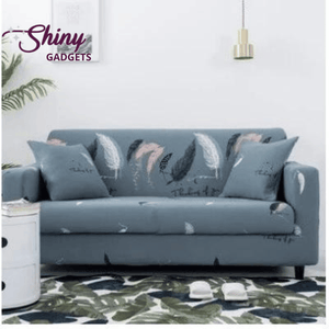 Shiny Gadgets | Universal Flower & Leaf Patterned Sofa & Cushion Slipcovers