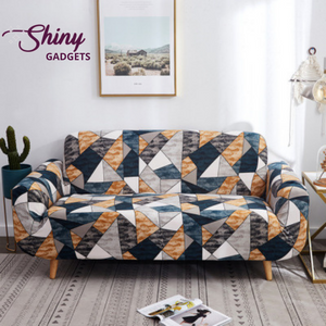 Stylish Patterned Sofa & Cushion Slipcovers