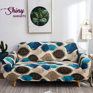 Stylish Patterned Sofa & Cushion Slipcovers