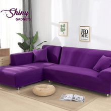 Load image into Gallery viewer, Shiny Gadgets  | Plain Coloured Universal ofa &amp; Cushion Slipcovers