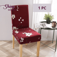 Load image into Gallery viewer, Shiny Gadgets | Patterned Dinning Chair Slipcovers