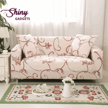 Load image into Gallery viewer, Shiny Gadgets | Universal Flower &amp; Leaf Patterned Sofa &amp; Cushion Slipcovers