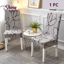 Load image into Gallery viewer, Shiny Gadgets | Patterned Dinning Chair Slipcovers