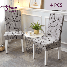 Load image into Gallery viewer, Shiny Gadgets | Patterned Dinning Chair Slipcovers