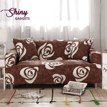 Load image into Gallery viewer, Shiny Gadgets | Universal Flower &amp; Leaf Patterned Sofa &amp; Cushion Slipcovers