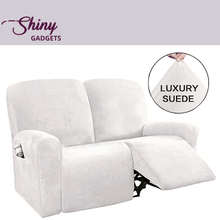 Load image into Gallery viewer, Shiny Gadgets | Stretch Velvet Recliner Sofa Slipcovers