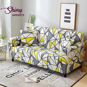 Stylish Patterned Sofa & Cushion Slipcovers