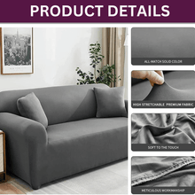 Load image into Gallery viewer, Shiny Gadgets  | Plain Coloured Universal ofa &amp; Cushion Slipcovers